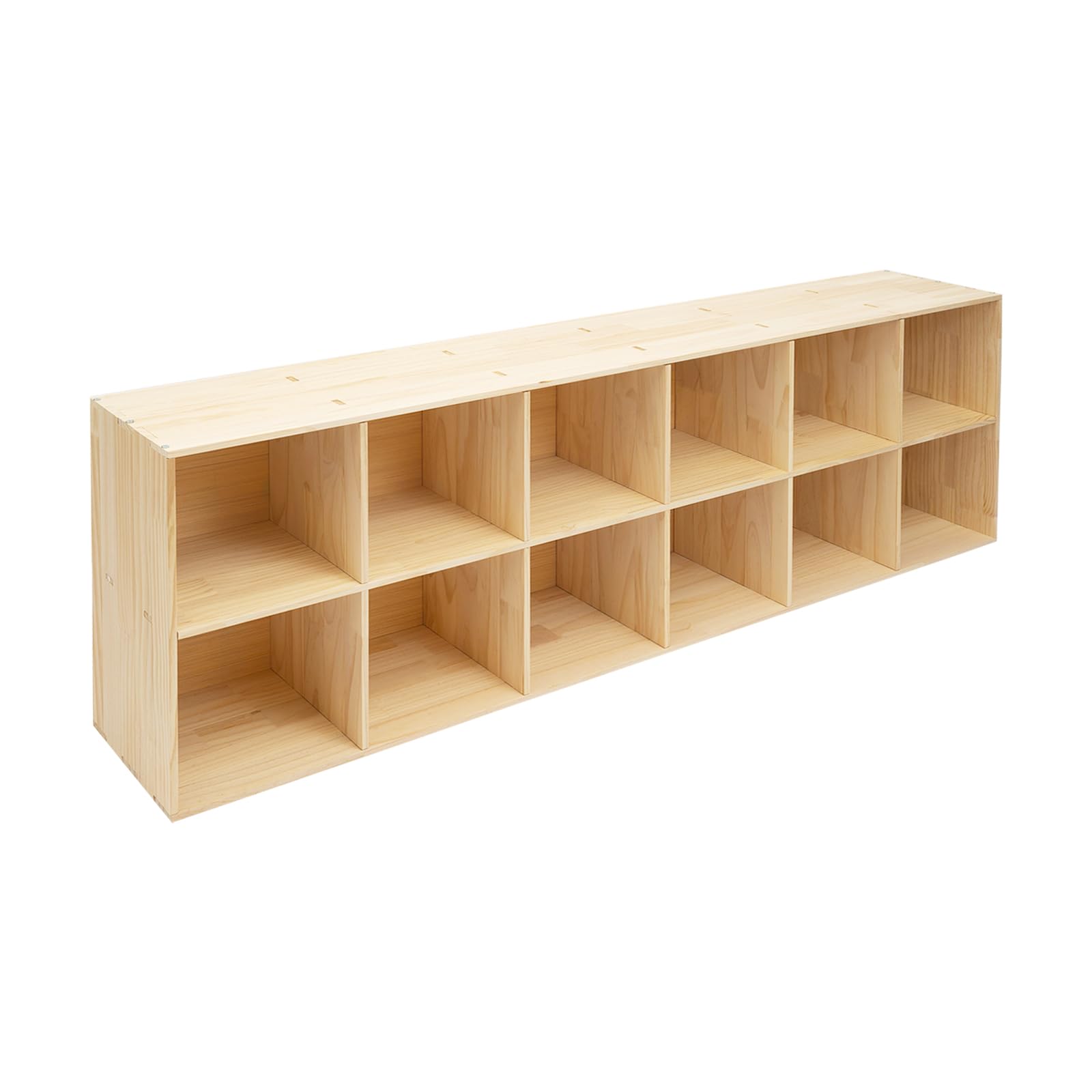 Amazon.com: banborba 12 Cube Storage Organizer - Solid Wood